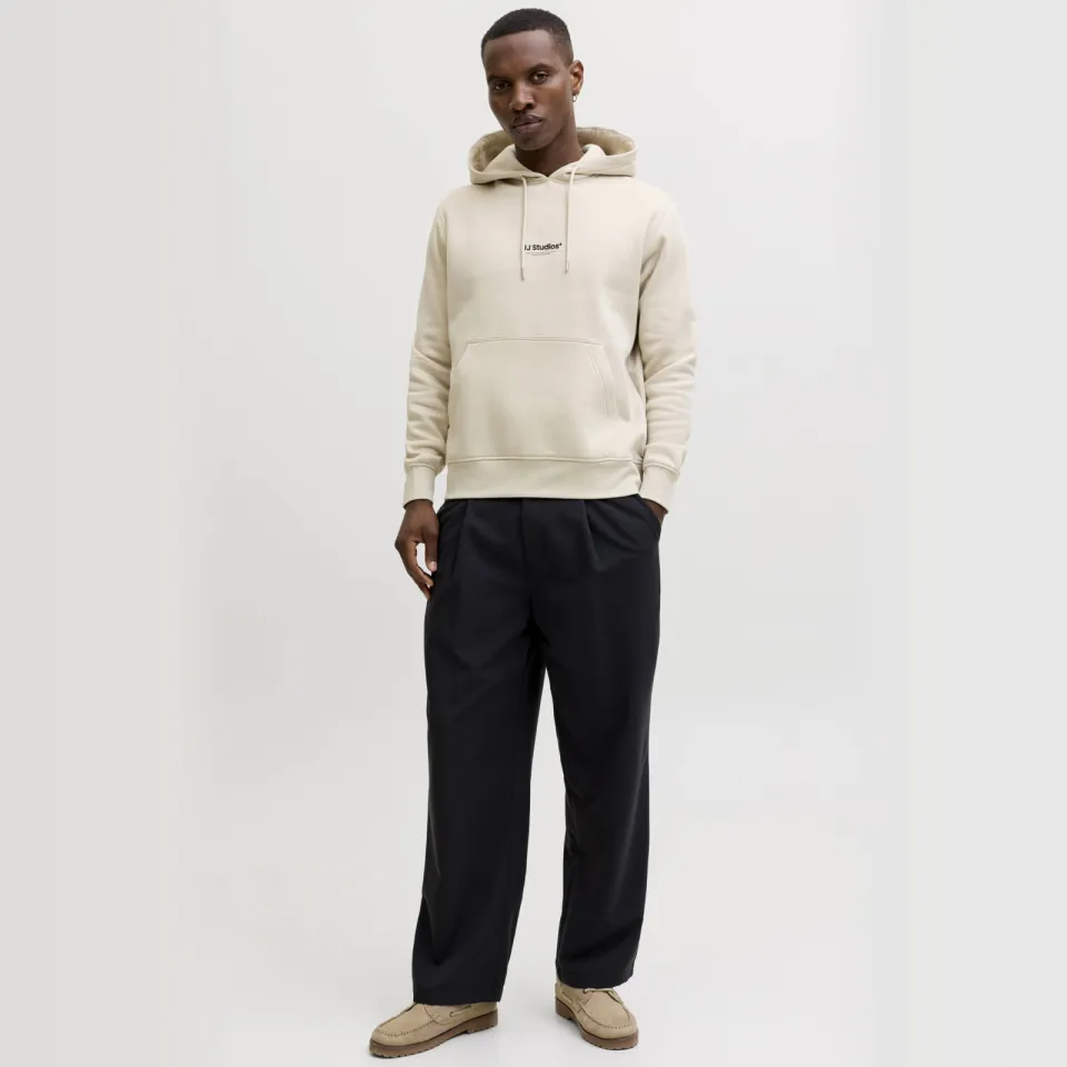 Jack & Jones ESSENTIALS hoodie beige, foto 3