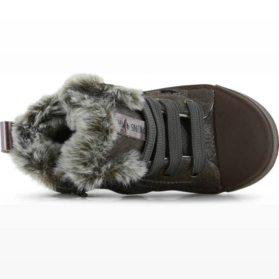 Shoesme hoge sneakers bruin, foto 5