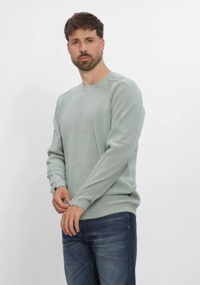 CHASIN' Heren Truien & Vesten Oscar Velo - Mint Green Milieu
