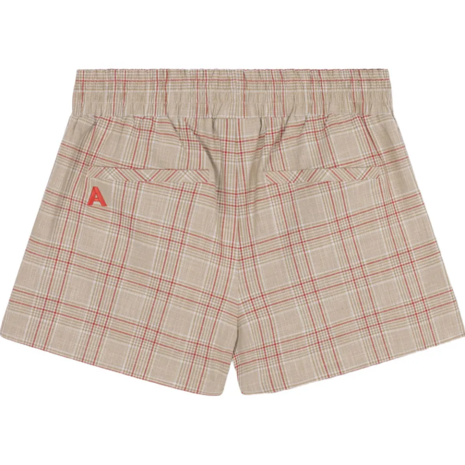 Alix The Label geruite casual short beige, foto 3