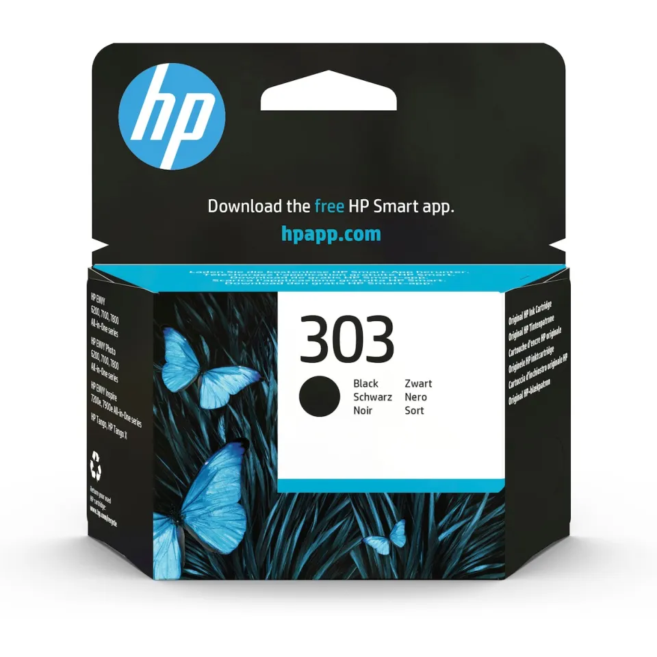Hp 303 zwarte inktcartridge