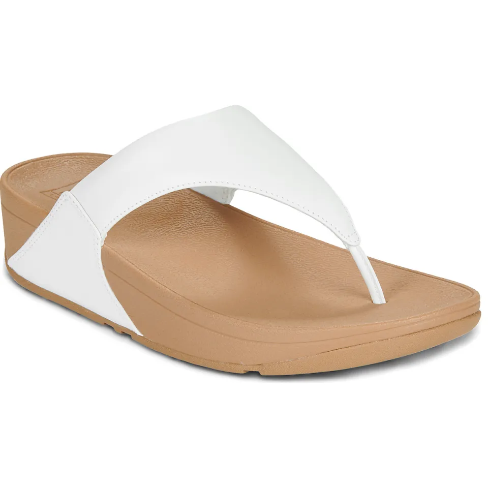 FitFlop Lulu Leather Toepost wit, foto 2