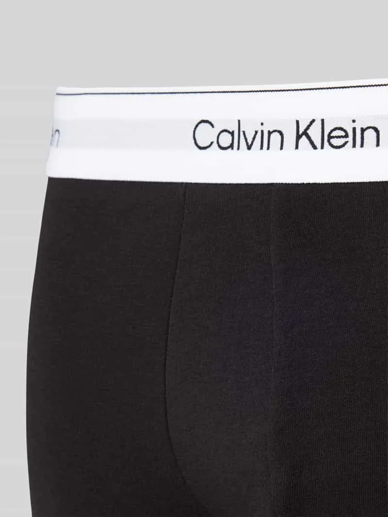Calvin Klein Low Rise Trunk boxershorts zwart/wit, foto 5