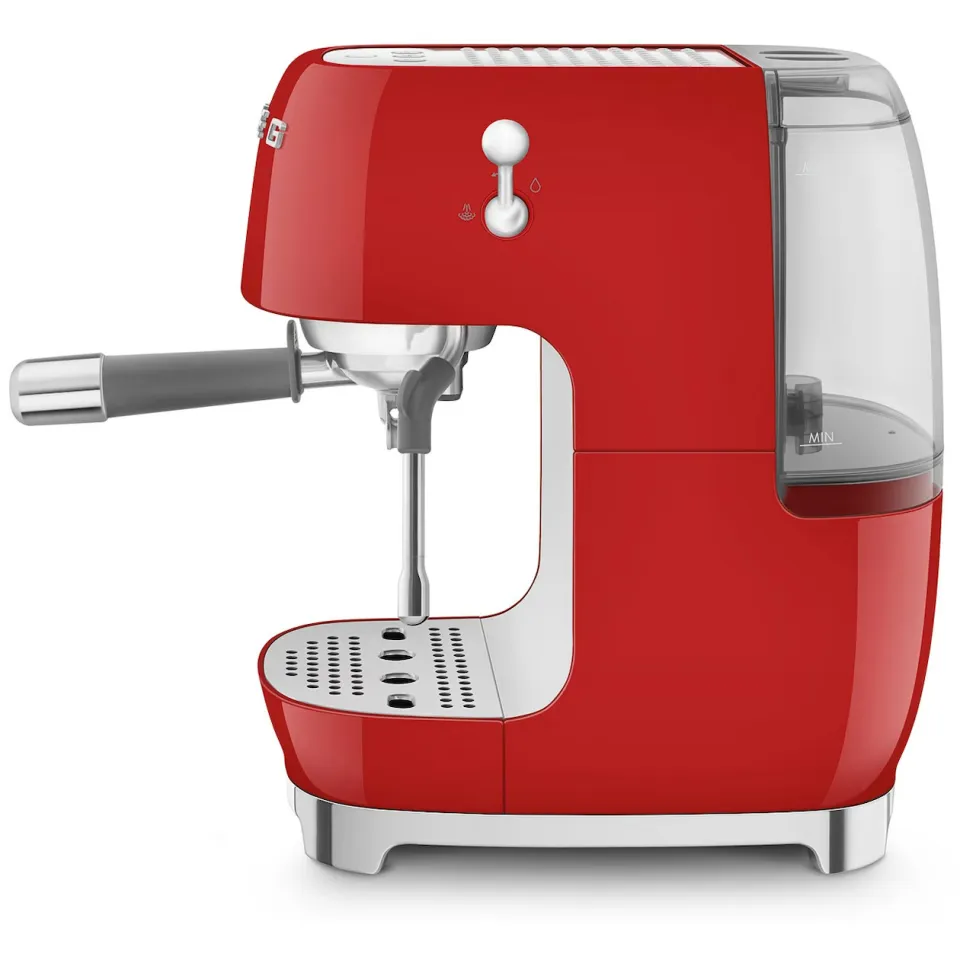 Smeg ECF03RDEU espressomachine rood, foto 2