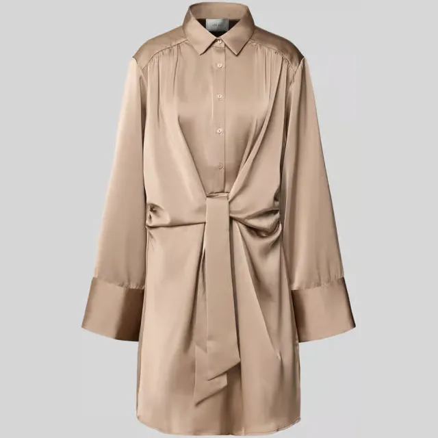 Neo Noir Biria overhemdjurk taupe, foto 2
