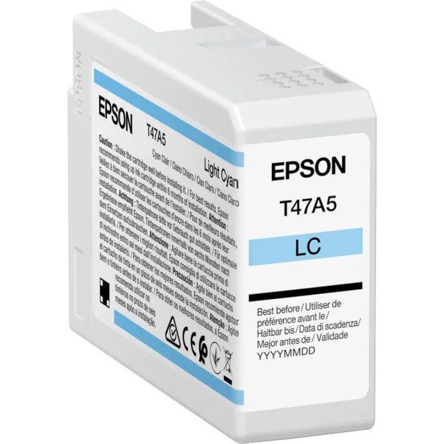 Epson T47A5 Inktcartridge Licht-cyaan Light Cyan