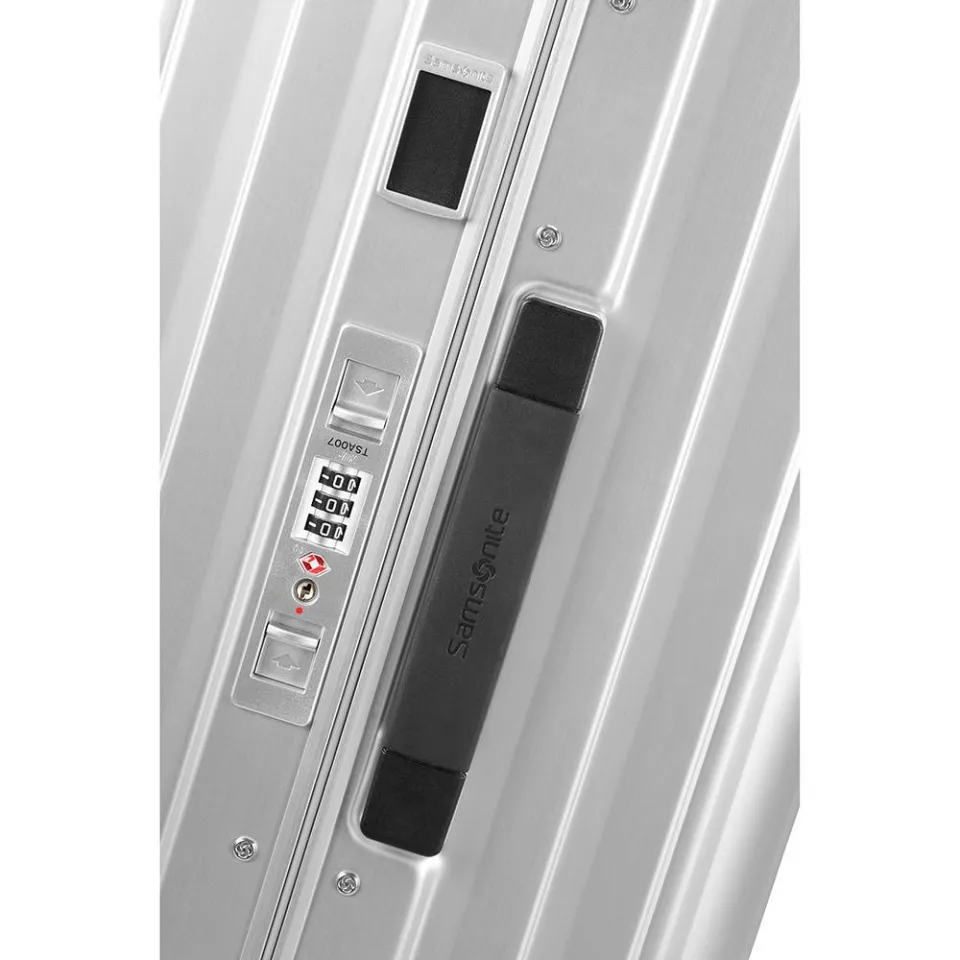 Samsonite Lite-Box Alu spinner 76 cm koffer zilverkleurig, foto 6