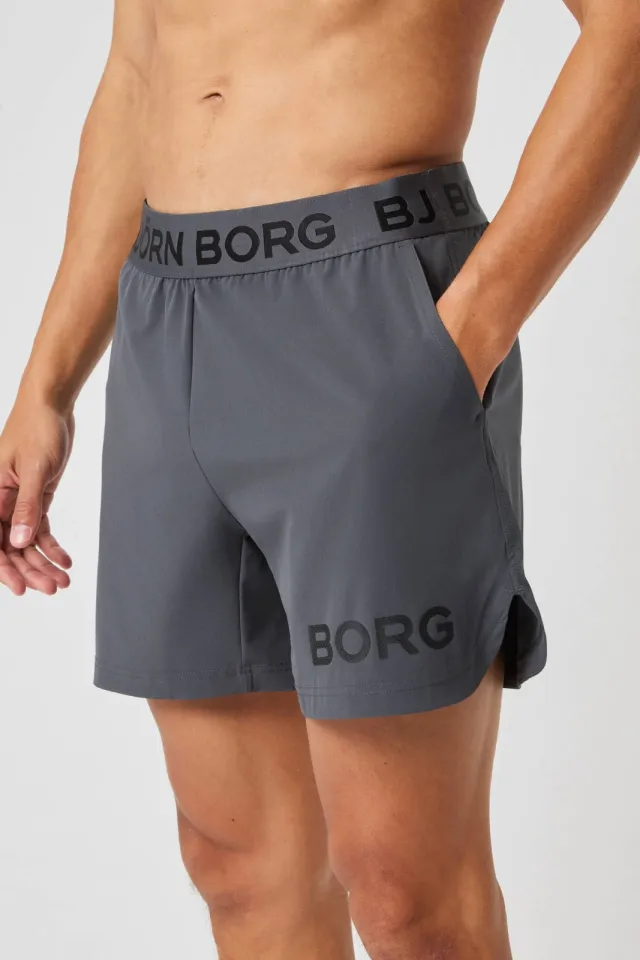 Björn Borg sportshort BORG short grijs Donkergrijs