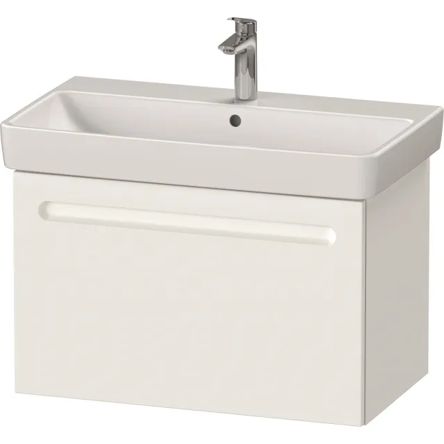 Duravit No.1 wastafelonderkast met 1 lade mat wit
