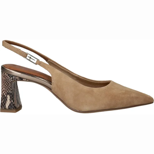 Tamaris slingback pump beige