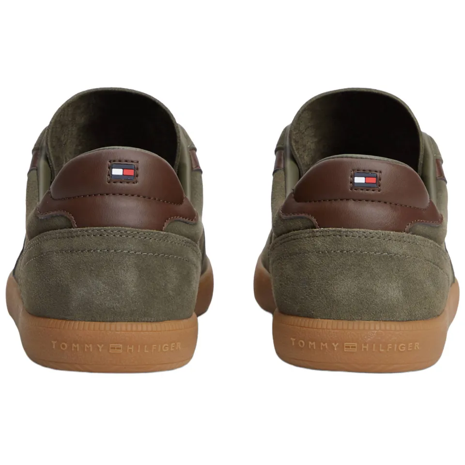 Tommy Hilfiger TH Tribeca lage sneakers groen, foto 5