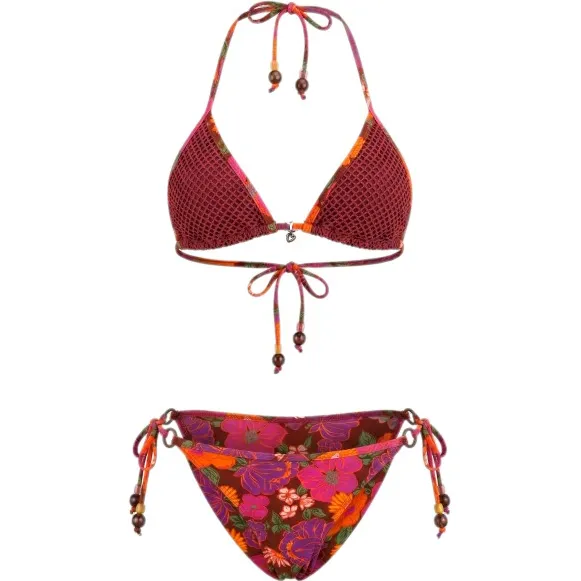 banana moon Mundoioka Tangotide bikini rood Bordeaux