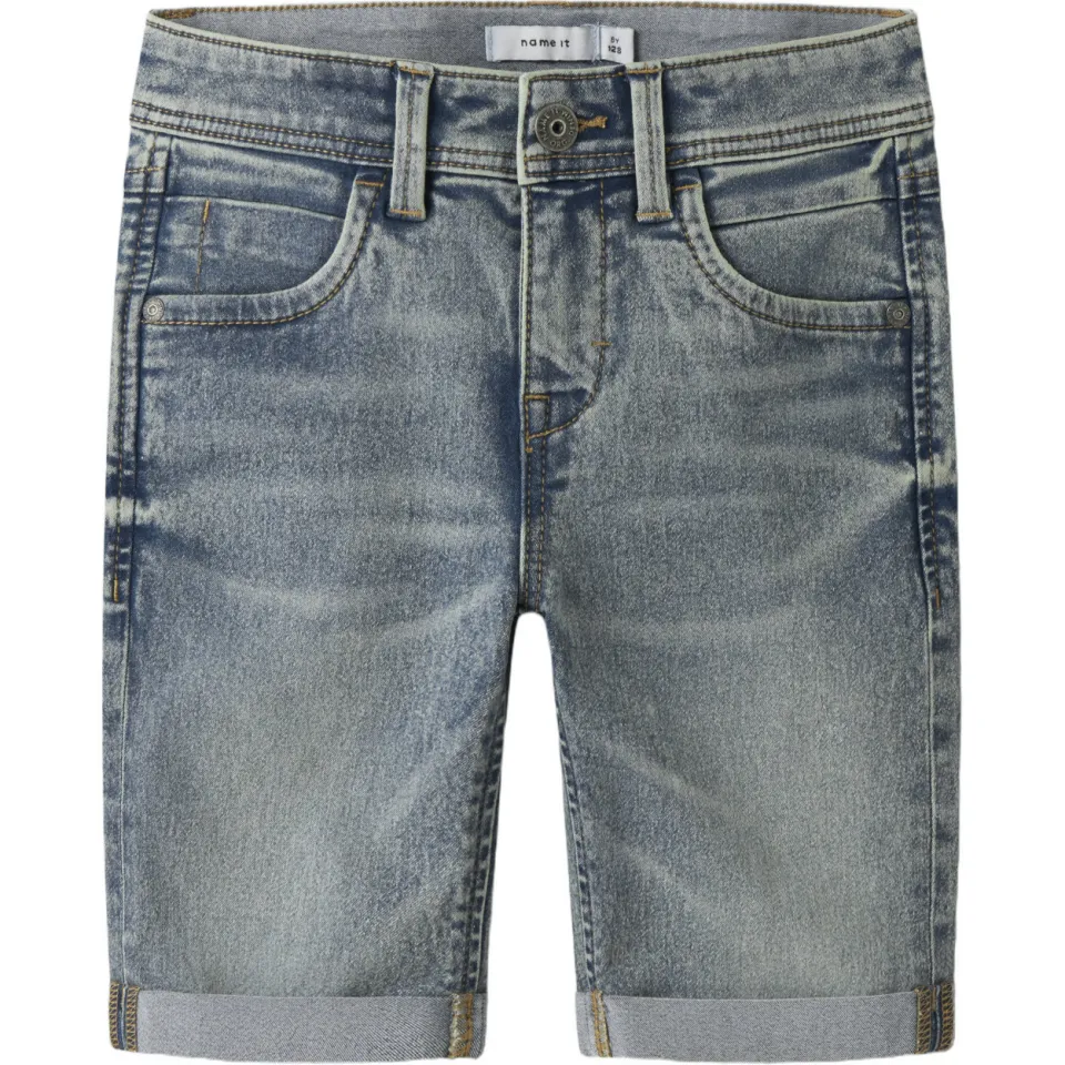NAME IT NKMSILAS jeansshort vintage medium blue, foto 2