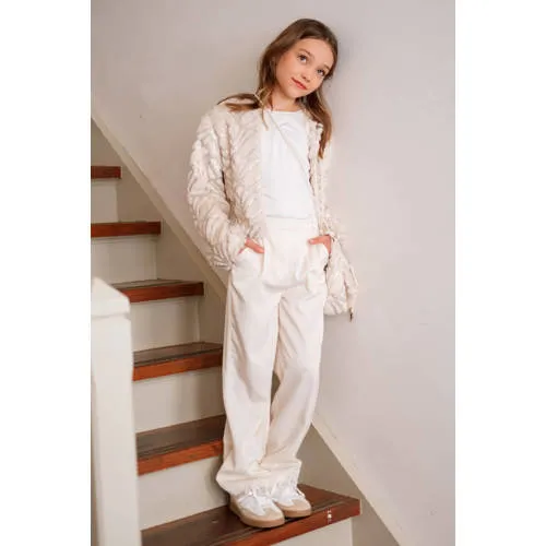 Like Flo T-shirt viscose wit Offwhite