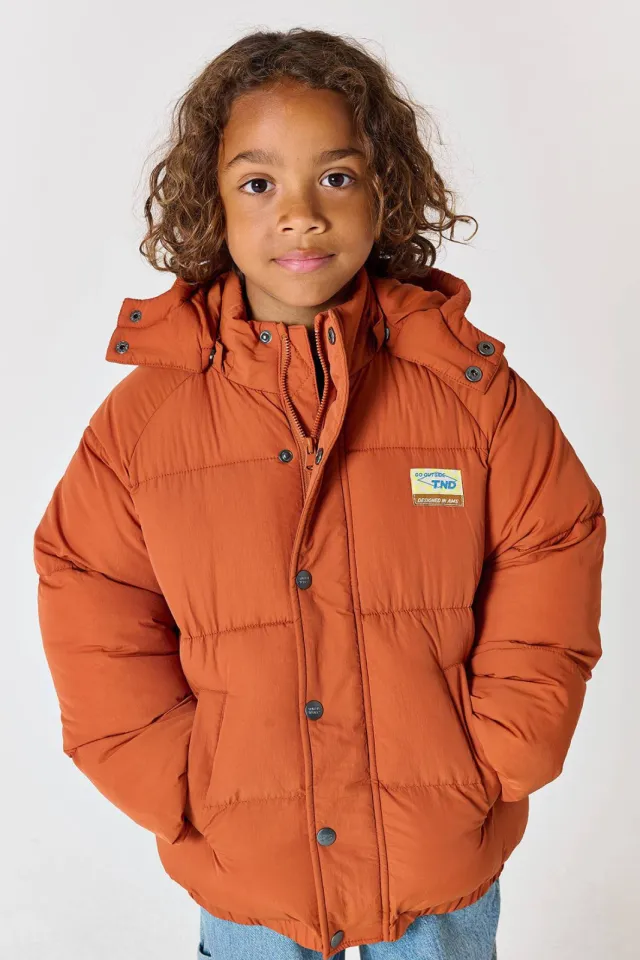 Tumble 'n Dry Bobbie winterjas donker oranje