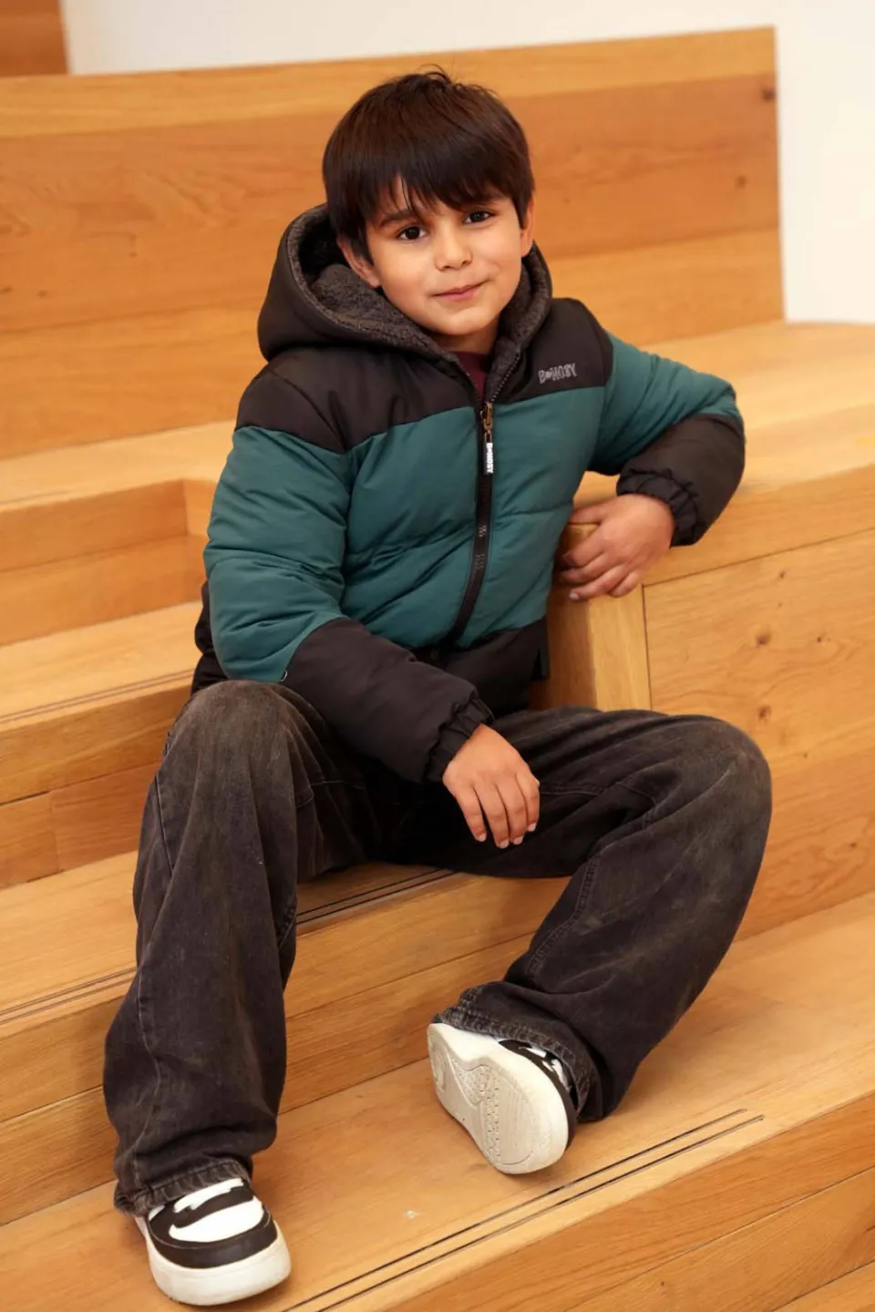 B.Nosy reversible winterjas zwart, foto 5