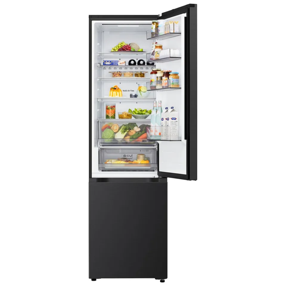 LG GBBS322BEV koel-vriescombinatie, 375 liter, No Frost zwart, foto 2