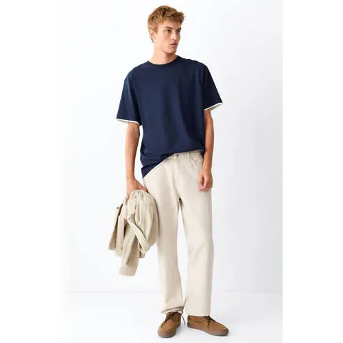 Mango TEEN regular fit jeans - beige