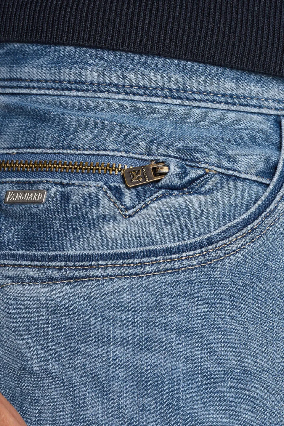 Vanguard V850 RIDER slim fit jeans bleach summer fades, foto 6