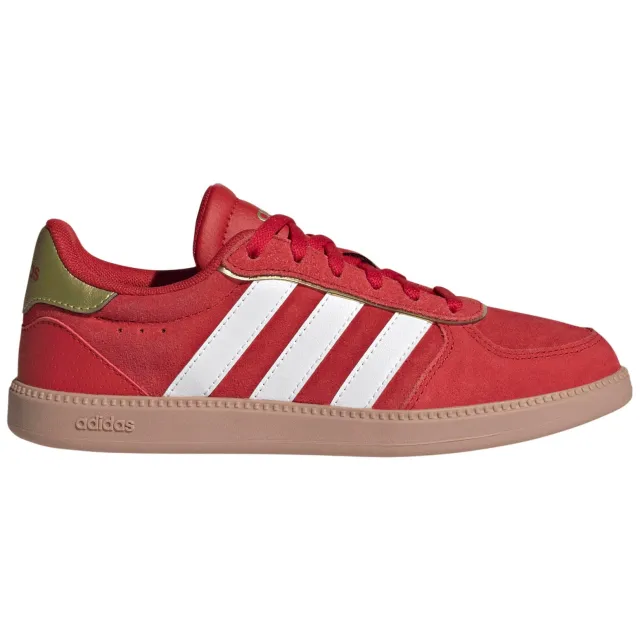 Adidas Sportswear Breaknet Sleek leren sneakers - rood/wit