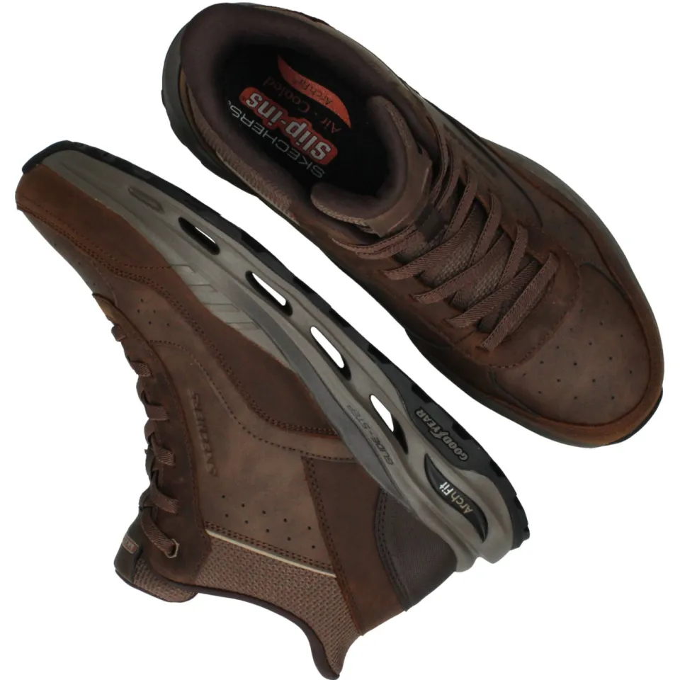 Skechers Arch Fit Orvan Ultra Veterboots Bruin, foto 7