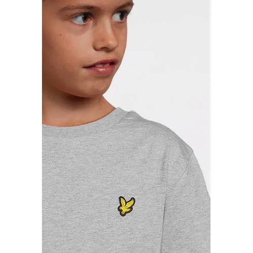 Lyle & Scott gemêleerd T-shirt grijs, foto 6