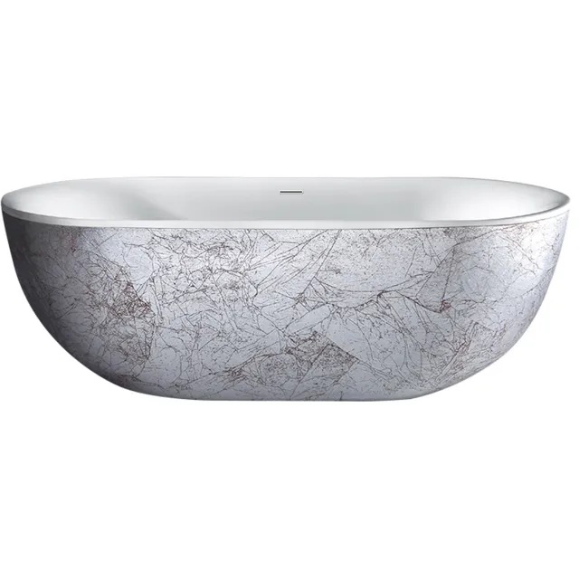 Best Design Nicelook vrijstaand bad zilver