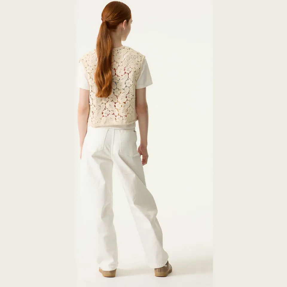 Garcia Gebroken witte gilet, foto 4