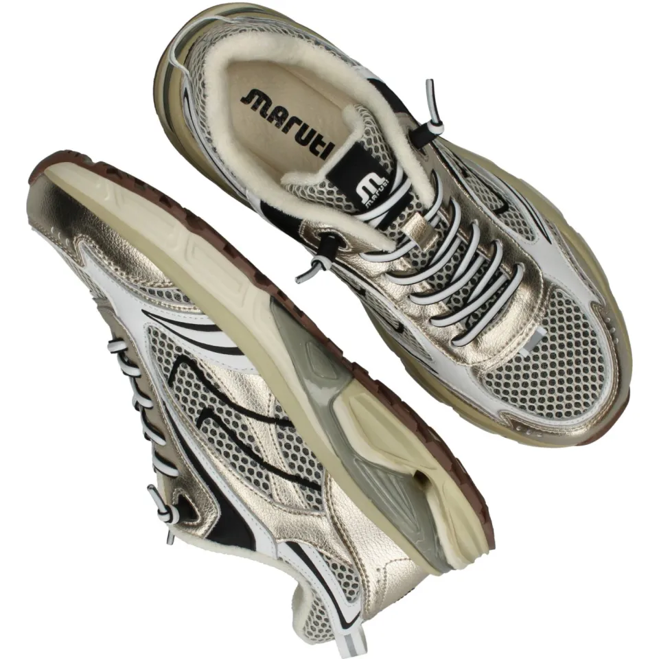Maruti Riva sneaker goud, foto 5