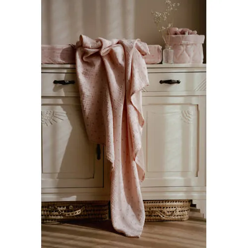 Little Dutch hydrofiele swaddle doek Pure Blossom roze, foto 5