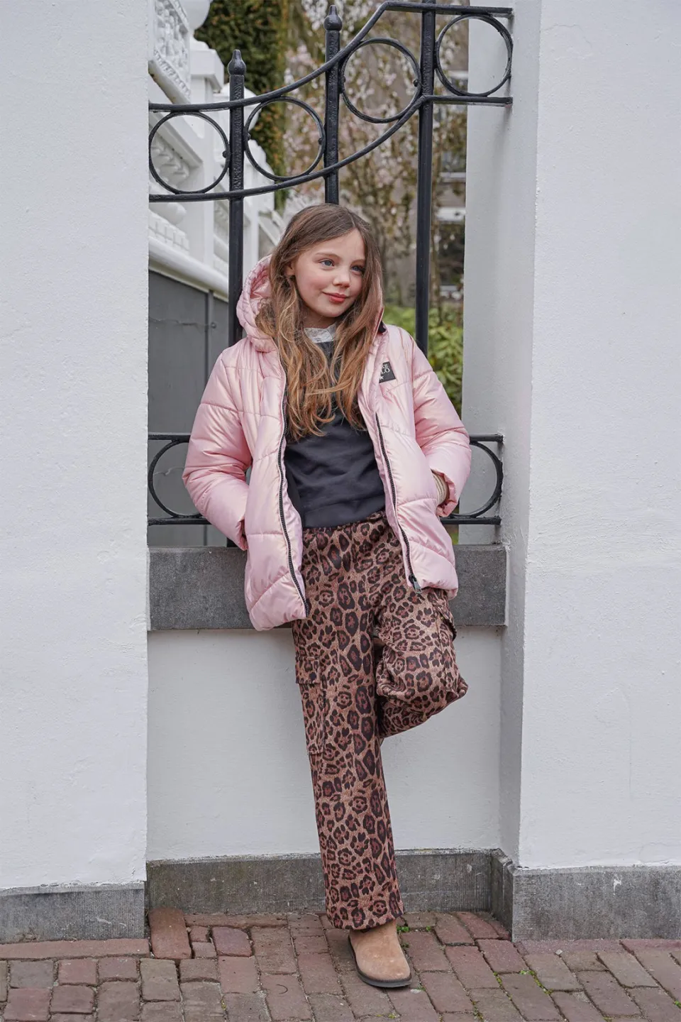 Like Flo gewatteerde jas roze, foto 5