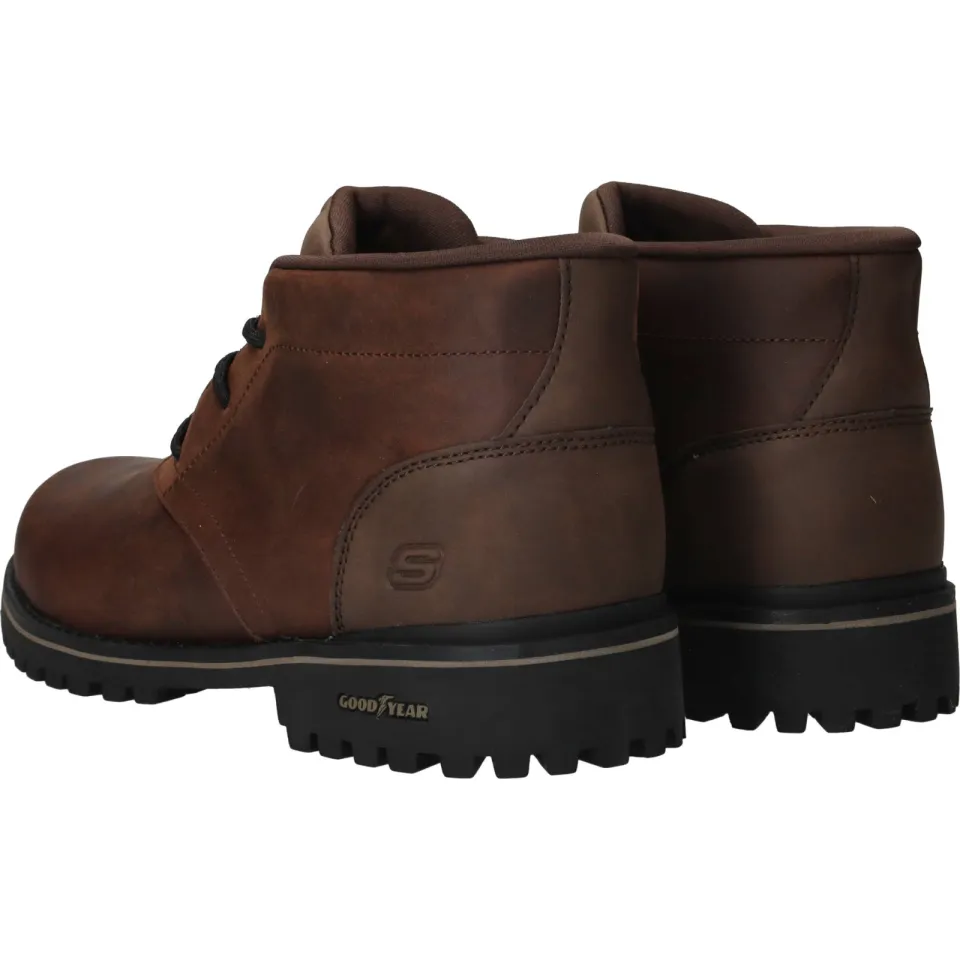 Skechers Slip-Ins Quintero Damien boots bruin, foto 5