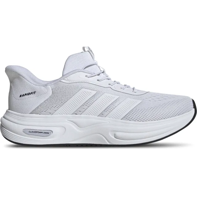 Adidas Cloudfoam Cuxxion Sneakers Heren - Wit - Maat 46 2/3 - Mesh/Synthetisch White