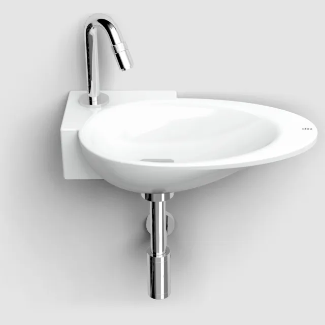 Clou Fonteinset Clou First Incl. Toebehoren Glanzend Wit
