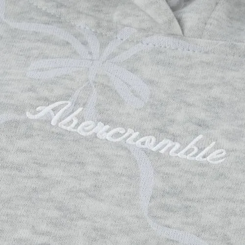 Abercrombie & Fitch hoodie met print - grijs, foto 3