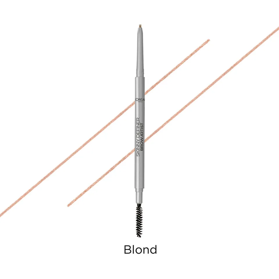 L'oréal Infaillible Brow 24H wenkbrauwpotlood 8.0 Light Cool Blonde, foto 2