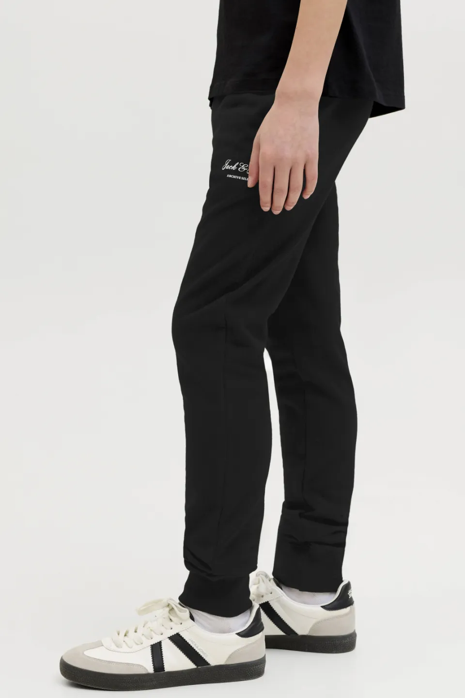 Jack & Jones Junior regular casual broek zwart, foto 8