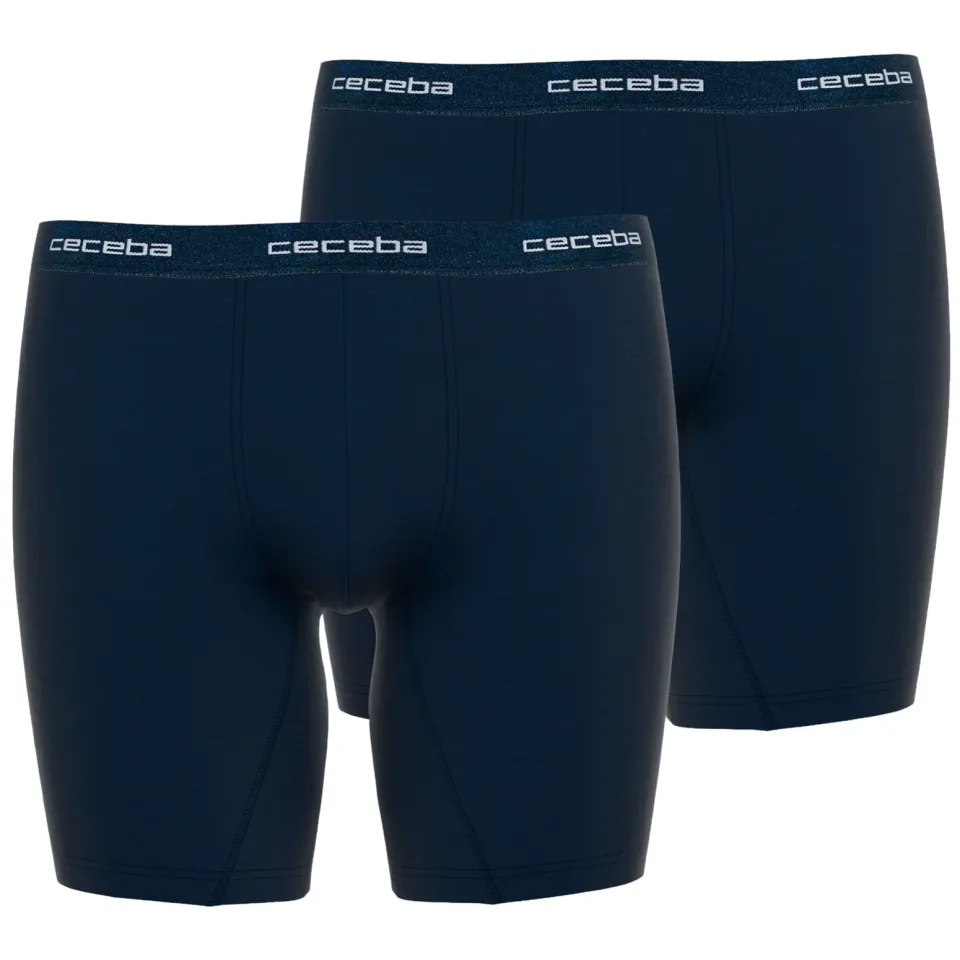 Ceceba +size boxershort Cyclist (set van 2) donkerblauw, foto 2