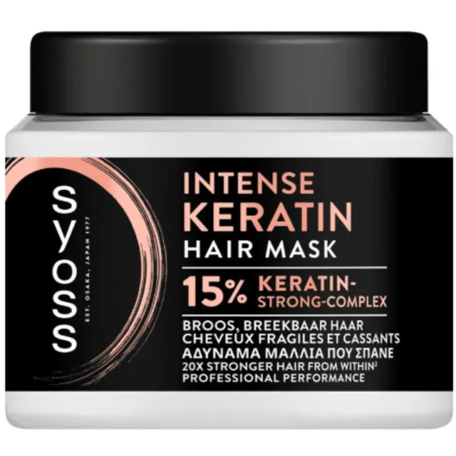 Syoss Intense Keratin Haarmasker 400 ml