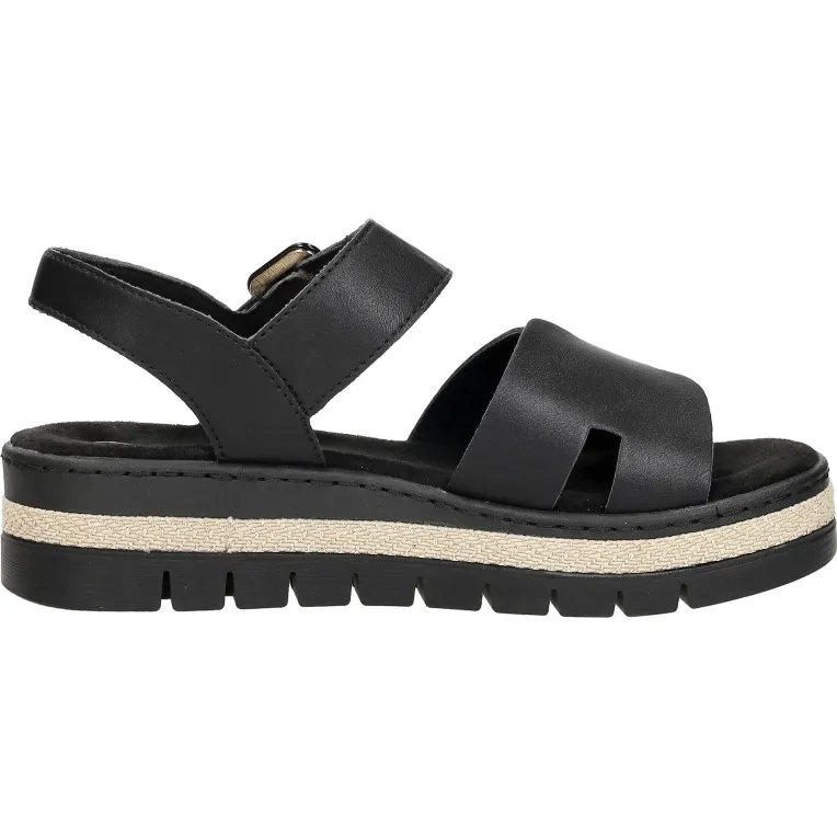 Rieker sandalen zwart