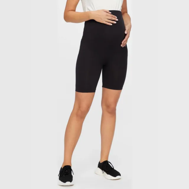 Mamalicious MLTIA Jeanne zwangerschaps cycling short zwart, foto 6