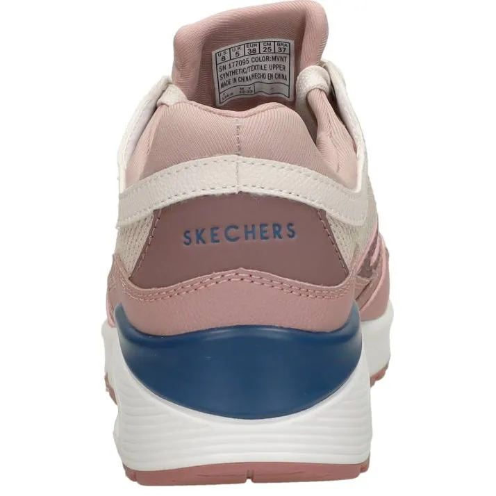 Skechers Uno Heel Hints lage sneaker roze, foto 4