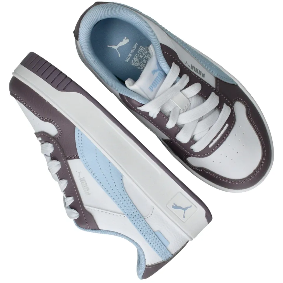 Puma Carina Street sneaker wit paars, foto 7