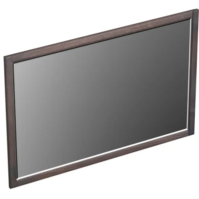 Forzalaqua Spiegel Forzalaqua Gela 2.0 120x2x80 Cm Eiken Charcoal Bruin