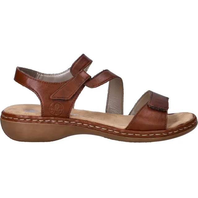 Rieker Zazie sandalen cognac