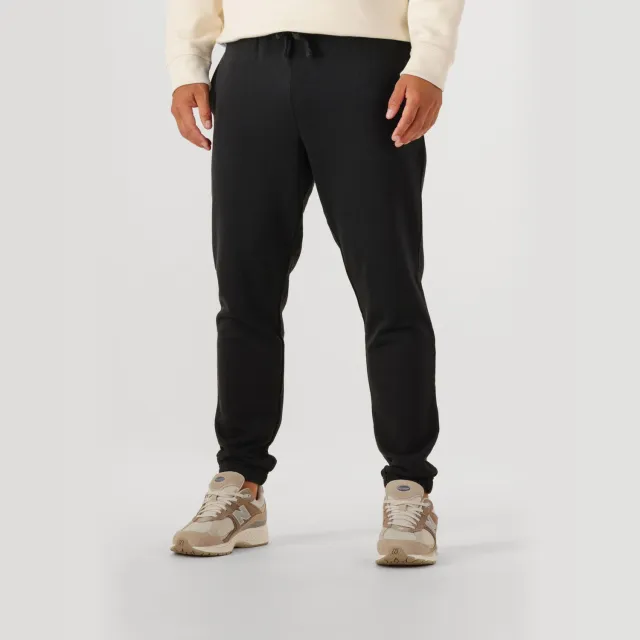 Lyle & Scott Heren Broeken Slim Sweatpant - Zwart