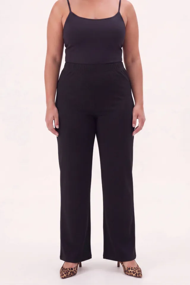 Yoek Tregging broek zwart, foto 3
