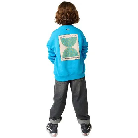 Tumble 'n Dry sweater met backprint - blauw, foto 3