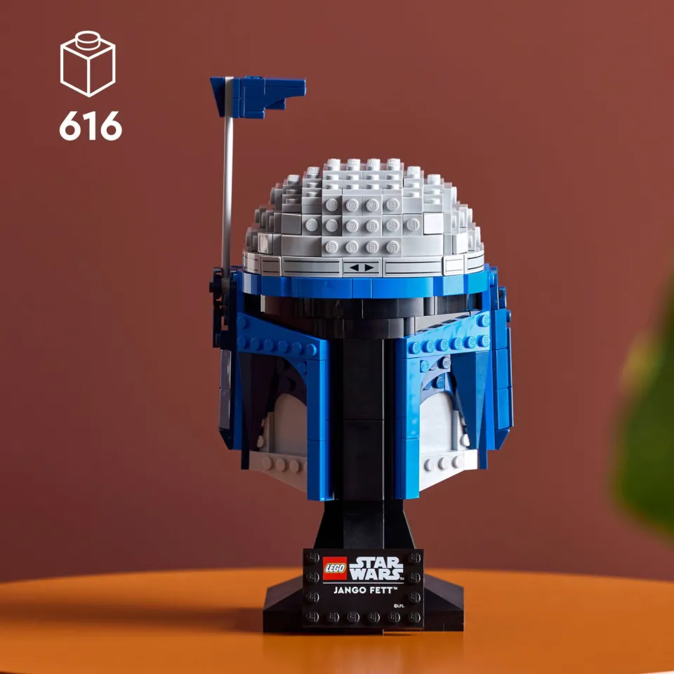 Lego Star Wars Jango Fett Helm Bouwpakket voor Volwassenen 75408, foto 4