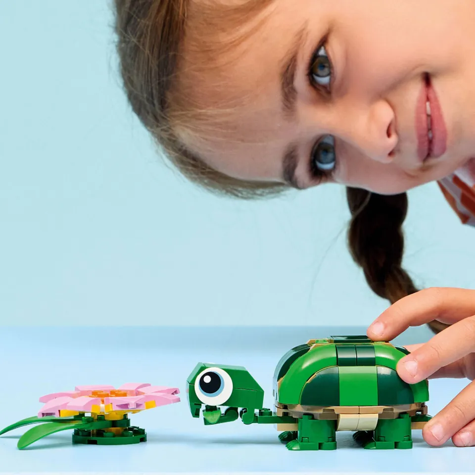Lego Creator Schildpad met waterlelie 31377, foto 7